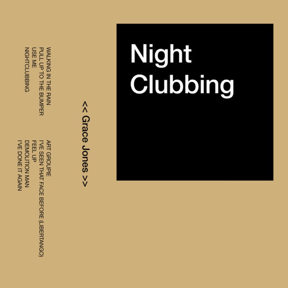 Grace Jones, Nightclubbing